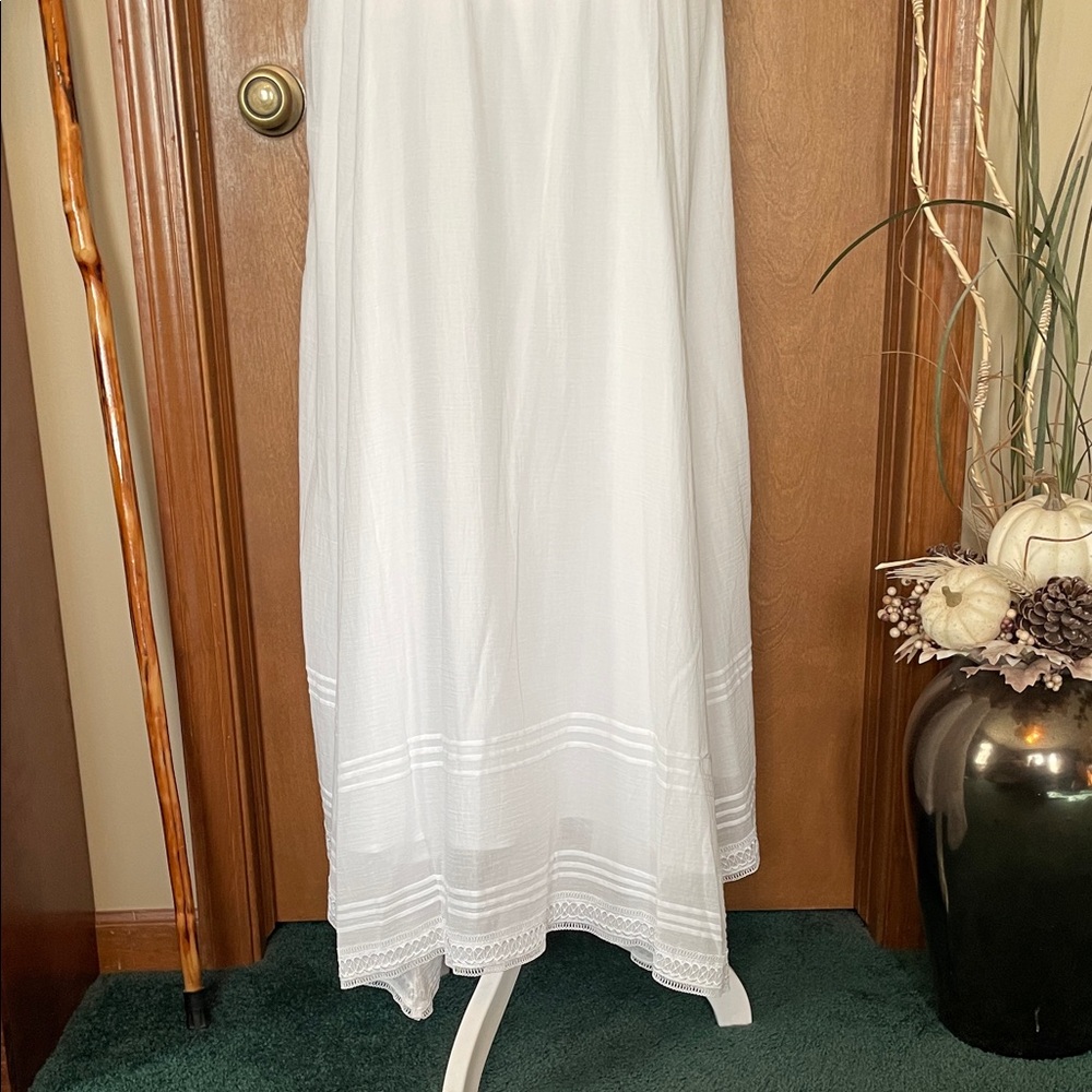 Elegant White Maxi Dress by Express - Picture 13 of 16